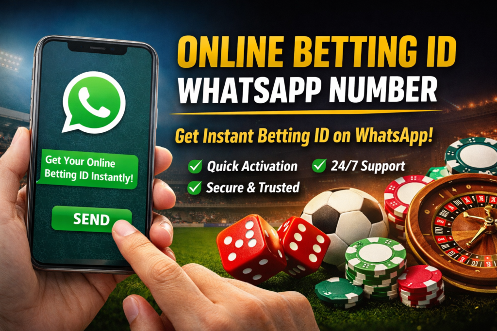 online betting id whatsapp number